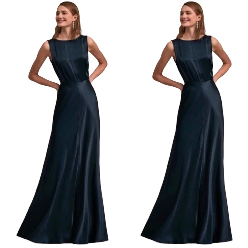 NWT BHLDN Navy Blue Ghost London Alexia Dress